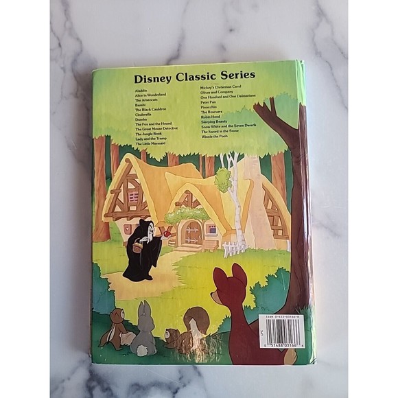 Mouse Works Hardcover Classics- Walt Disney’s Snow White And The Seven Dwarfs - Picture 9 of 10
